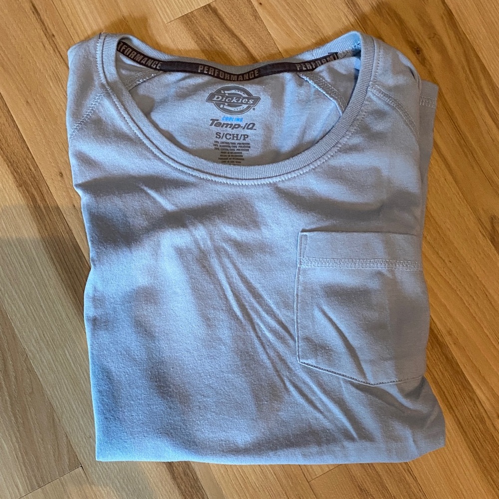 Dickies Sky Blue Performance Tee Small